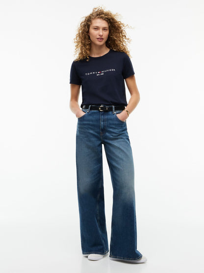 Tommy Hilfiger Embroidered Tommy Logo T-Shirt