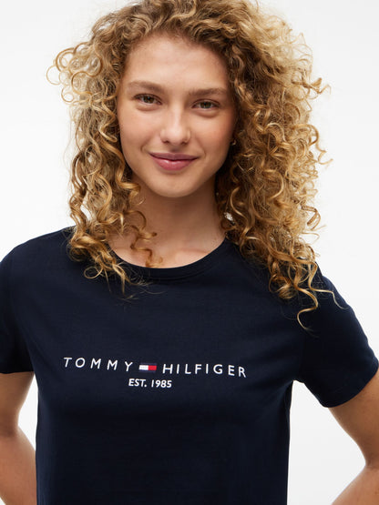Tommy Hilfiger Embroidered Tommy Logo T-Shirt
