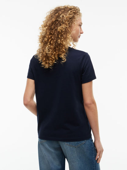 Tommy Hilfiger Embroidered Tommy Logo T-Shirt
