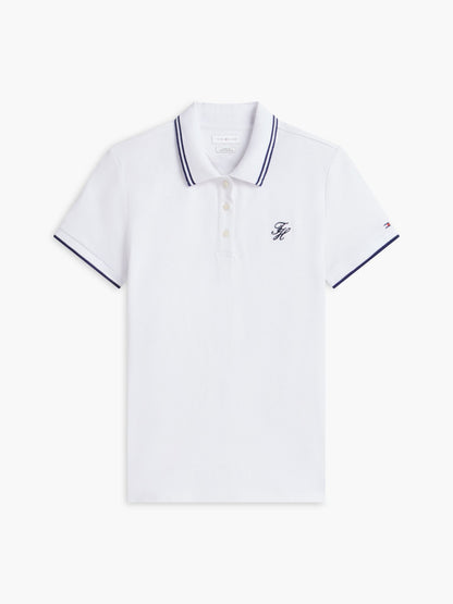 Tommy Hilfiger Script Monogram Tipped Polo