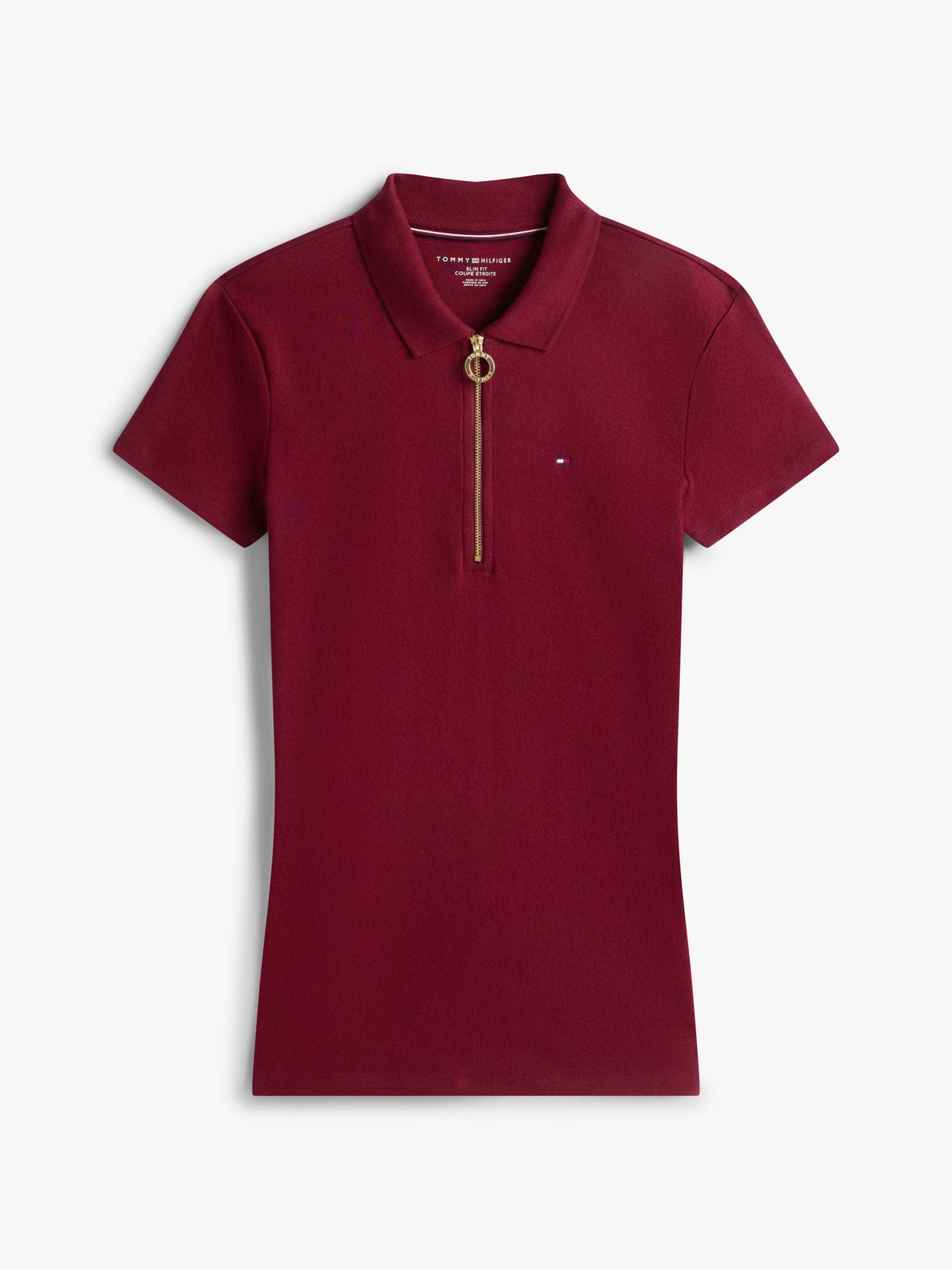 Tommy Hilfiger Slim Fit Zip Polo