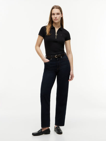 Tommy Hilfiger Slim Fit Zip Polo