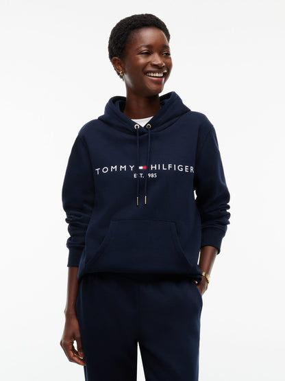 Tommy Hilfiger Tommy Logo Fleece Hoodie