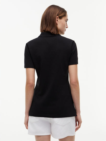 Tommy Hilfiger Classic Fit Stretch Cotton Polo