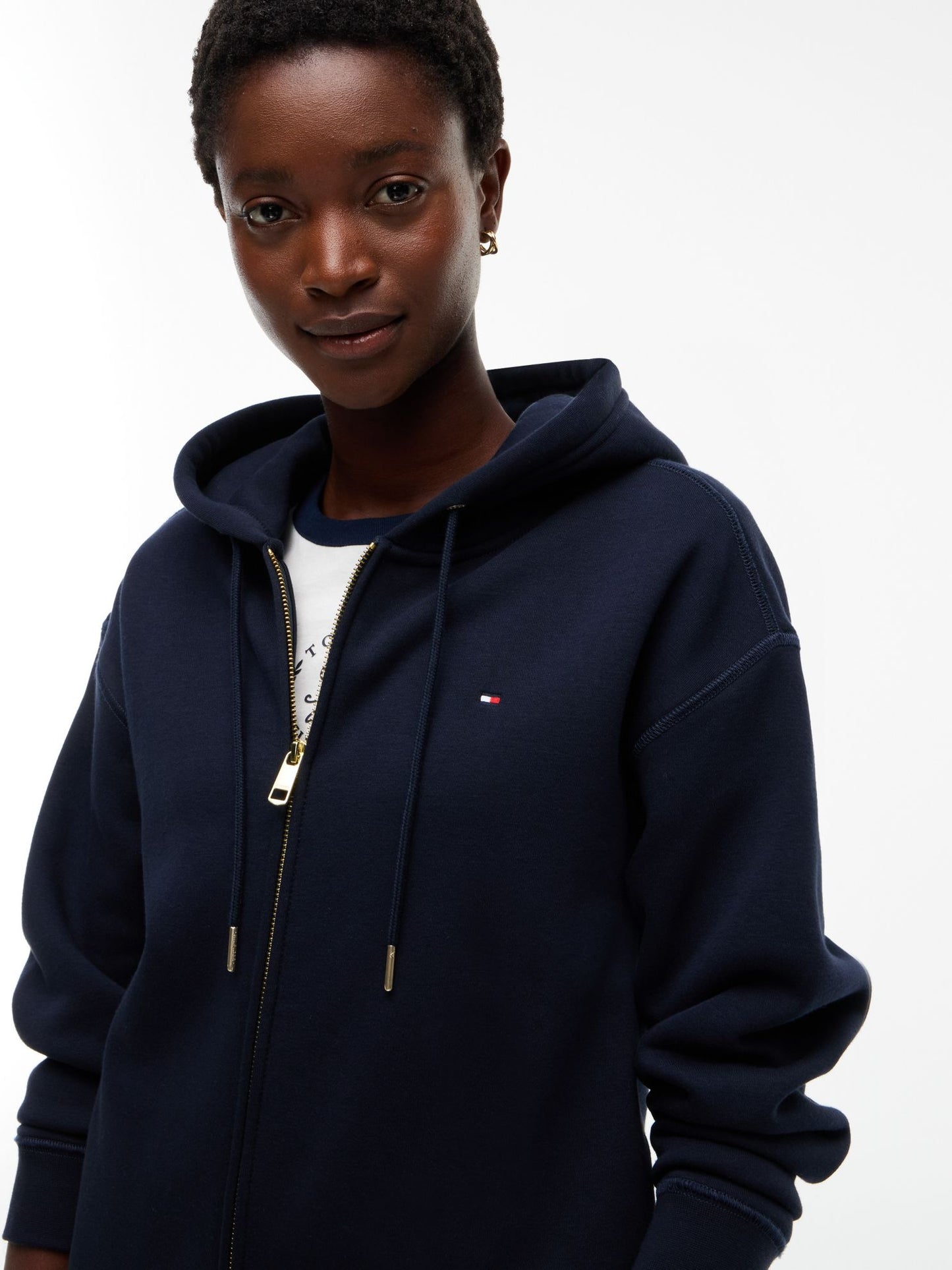 Tommy Hilfiger Relaxed Fit Zip Hoodie