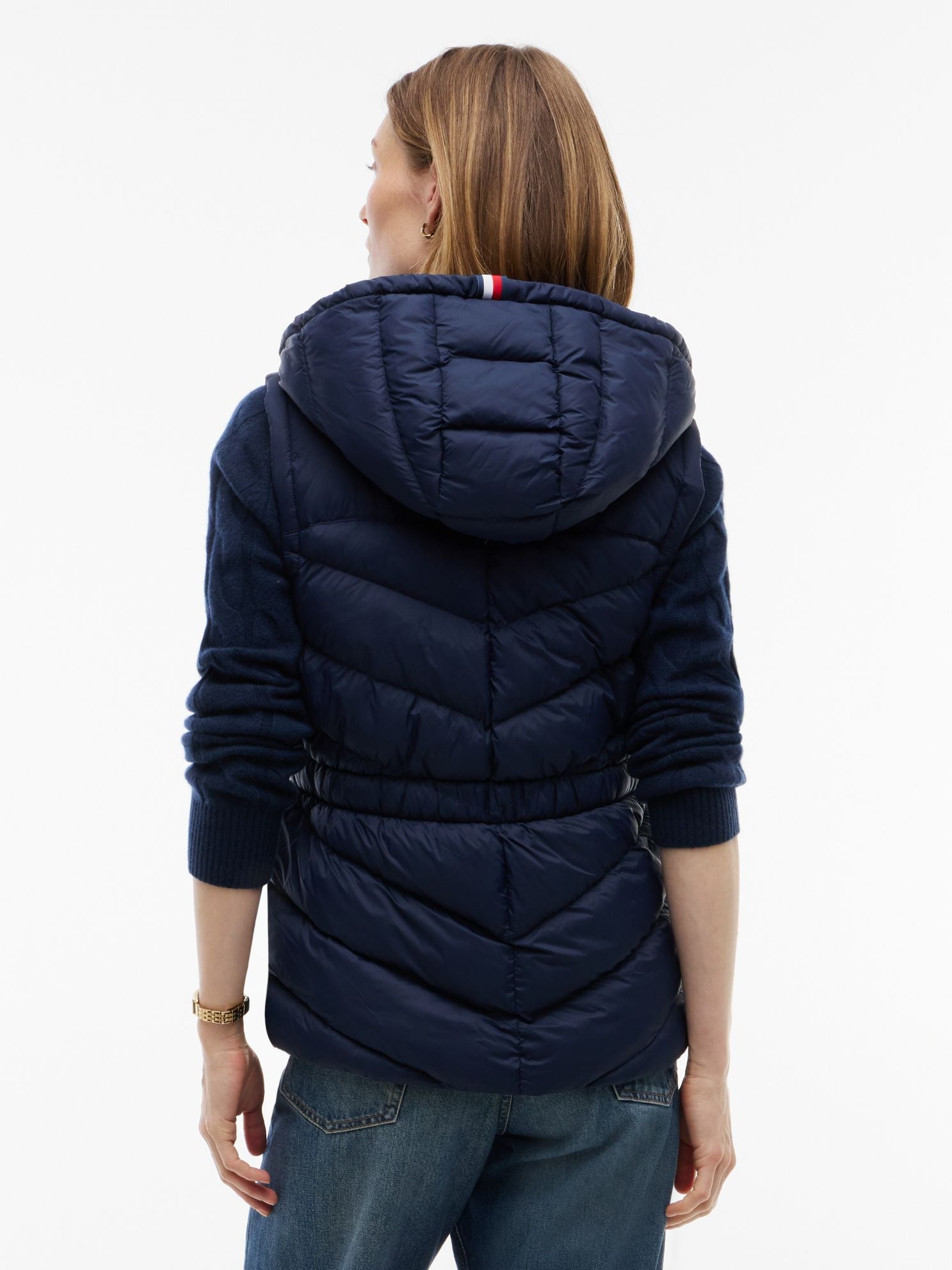 Tommy Hilfiger Lightweight Quilted Hooded Vest
