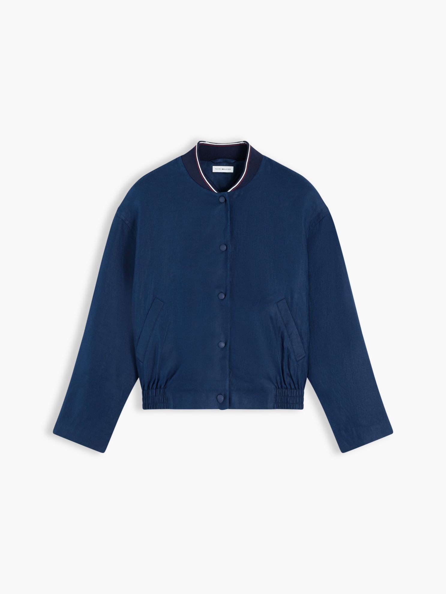 Tommy Hilfiger Linen Bomber Jacket