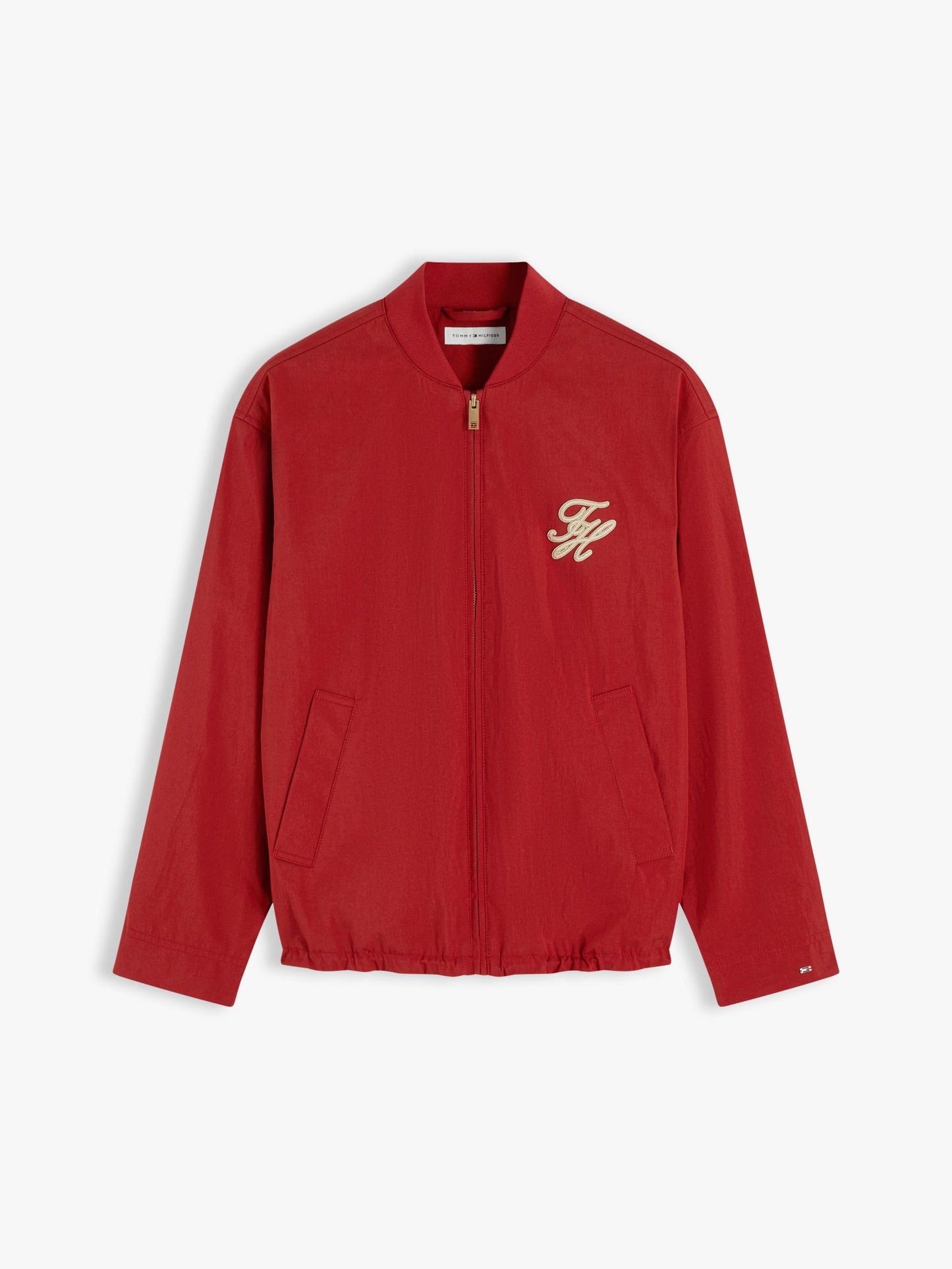 Tommy Hilfiger Script Monogram Twill Bomber Jacket