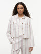 Ecru/Multi Stripe