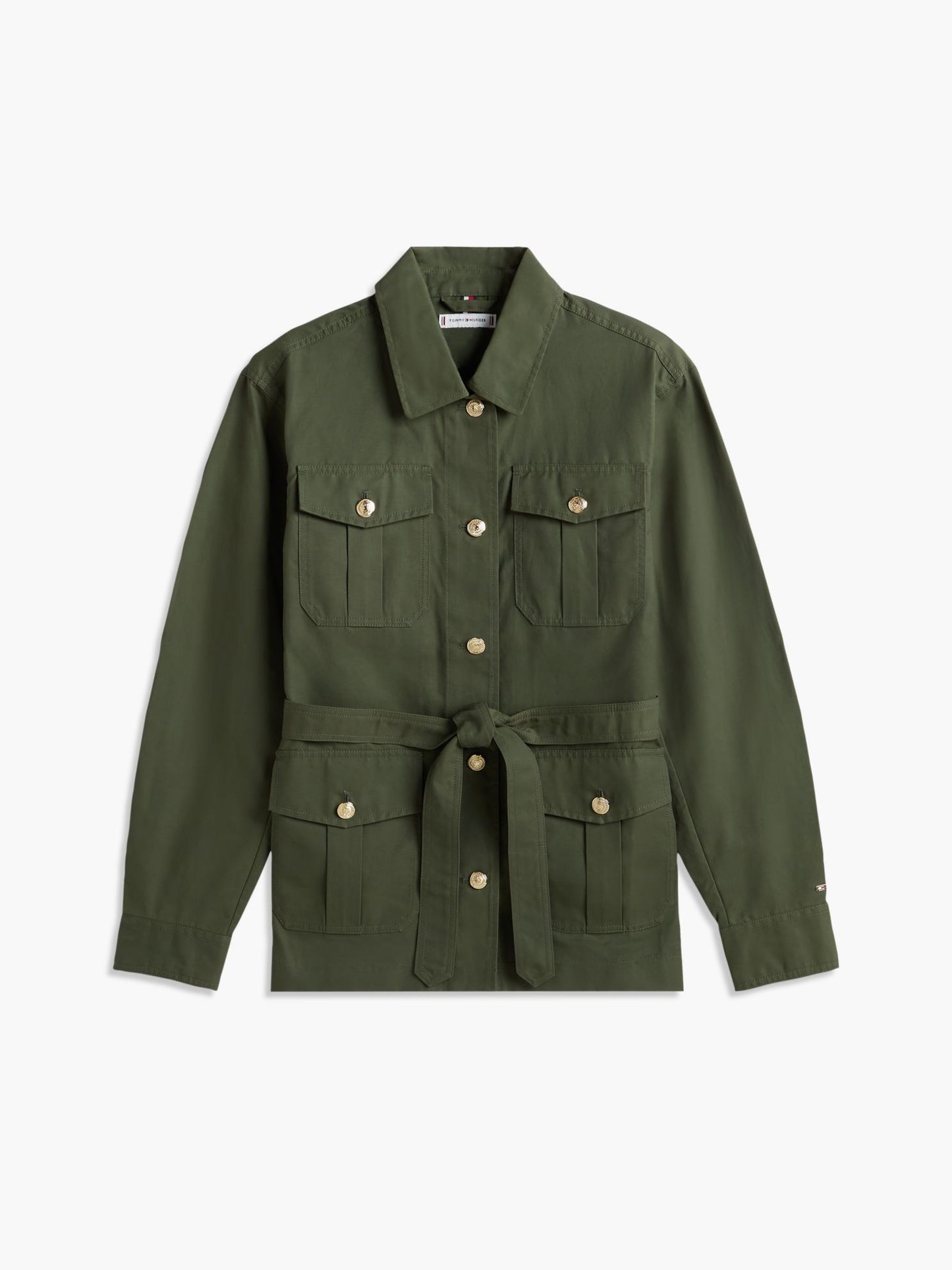Tommy Hilfiger Water-Resistant Belted Utility Jacket