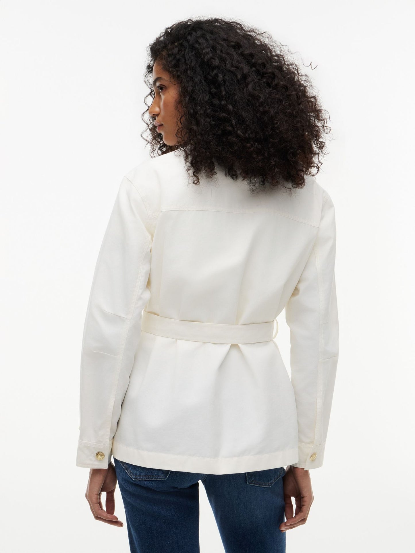 Tommy Hilfiger Water-Resistant Belted Utility Jacket