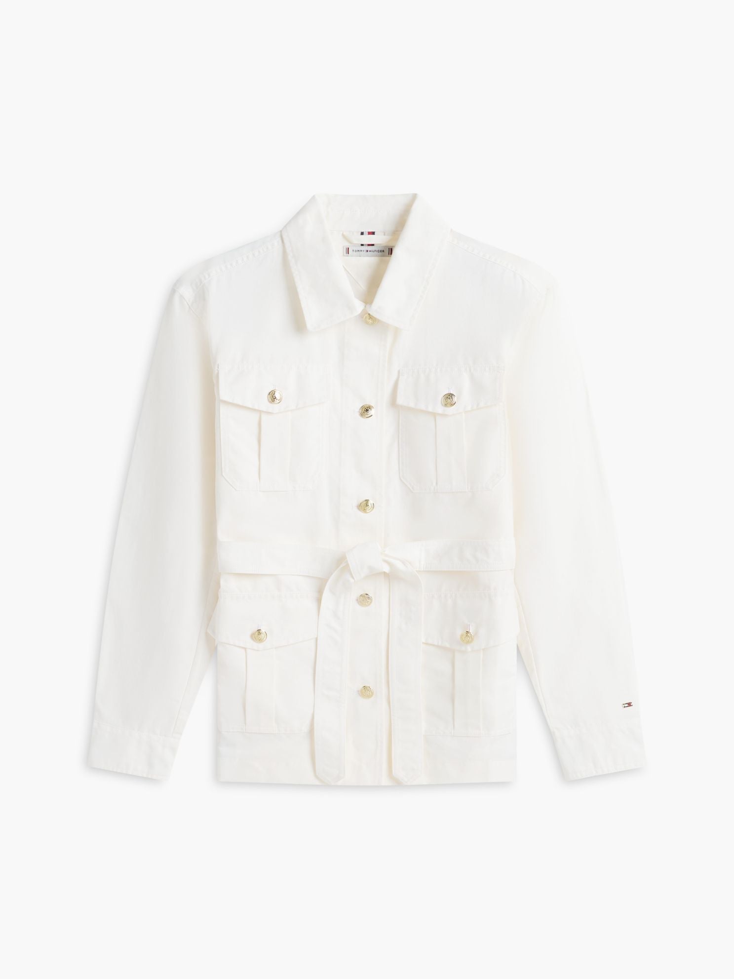 Tommy Hilfiger Water-Resistant Belted Utility Jacket