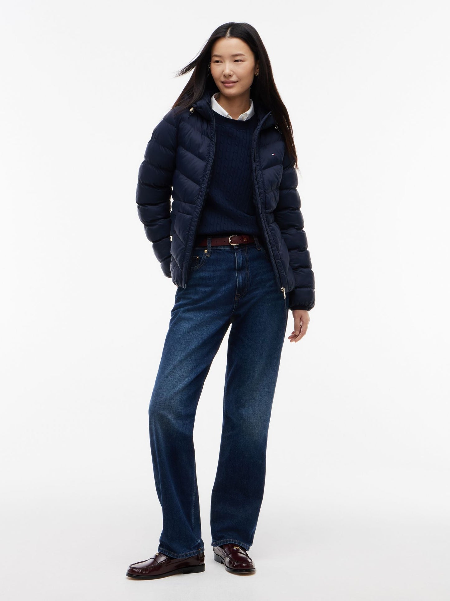 Tommy Hilfiger Lightweight Quilted Hooded Jacket
