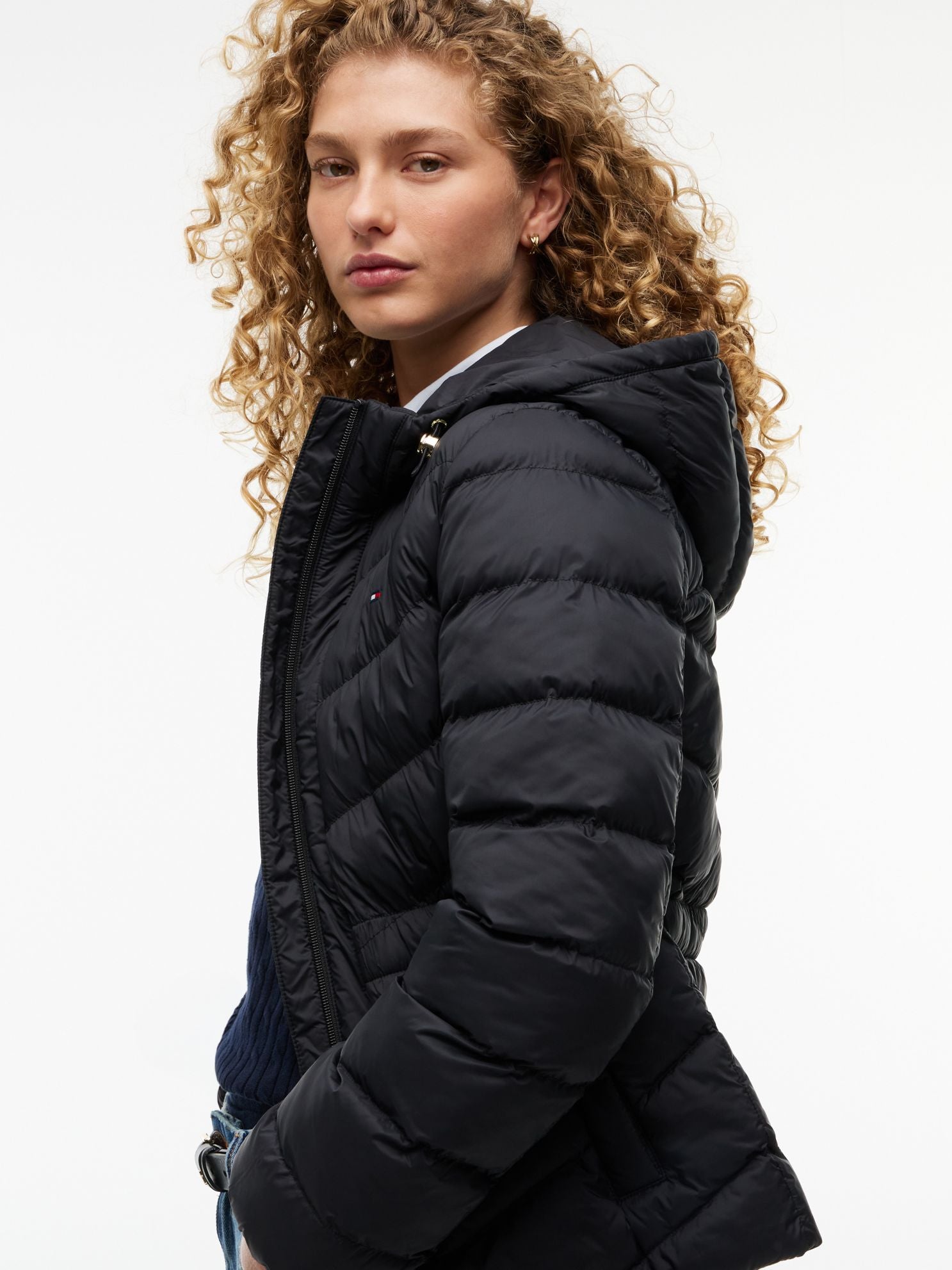 Tommy Hilfiger Lightweight Quilted Hooded Jacket