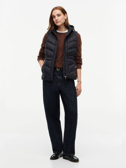 Tommy Hilfiger Lightweight Quilted Hooded Vest