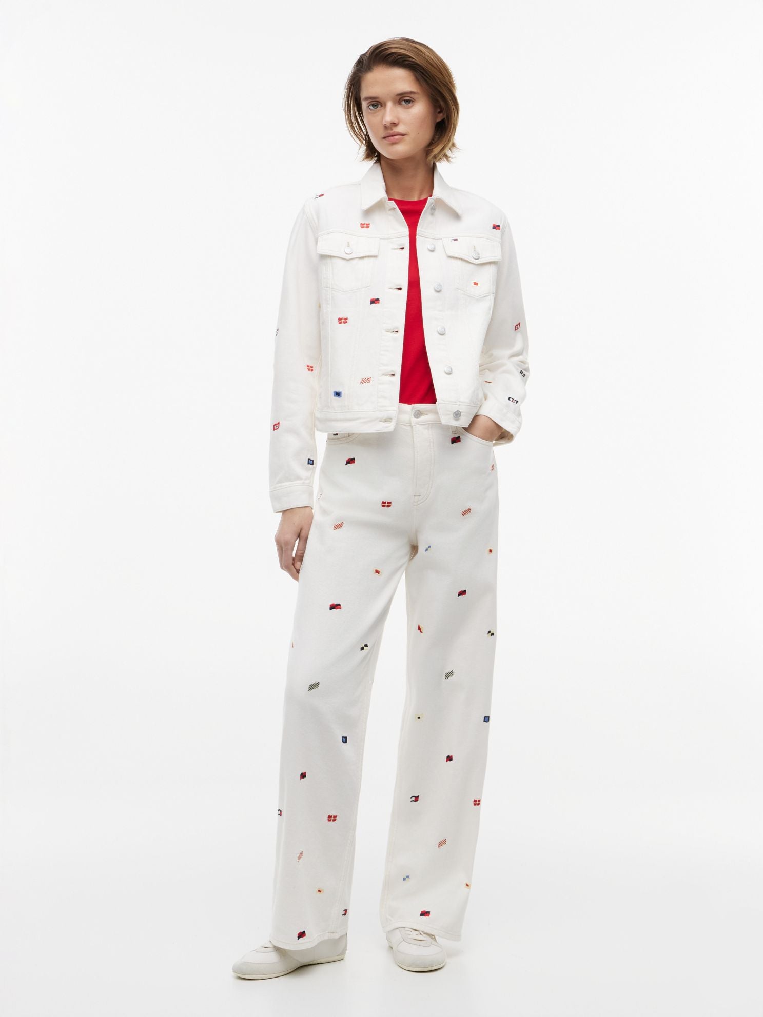 Tommy Hilfiger Tommy Jeans Sailing Flag Denim Jacket