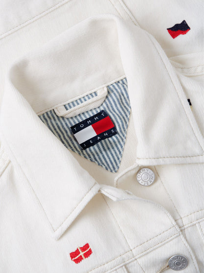 Tommy Hilfiger Tommy Jeans Sailing Flag Denim Jacket