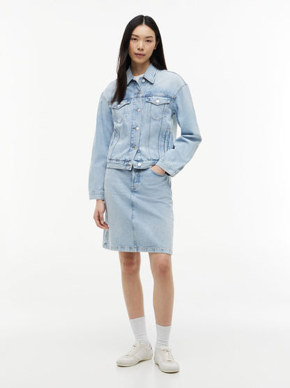 Tommy Hilfiger Tommy Jeans Flag Logo Denim Jacket