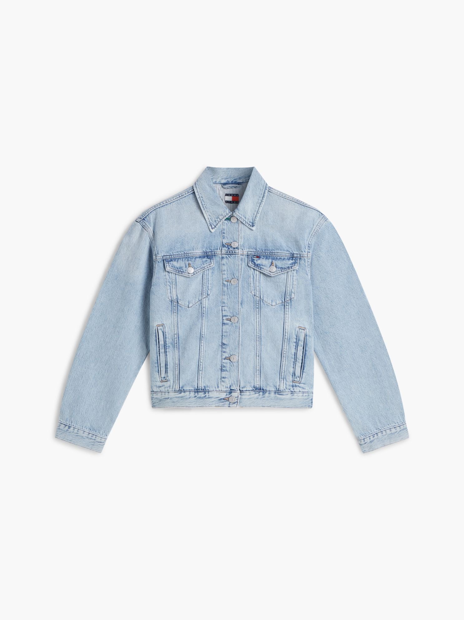 Tommy Hilfiger Tommy Jeans Flag Logo Denim Jacket