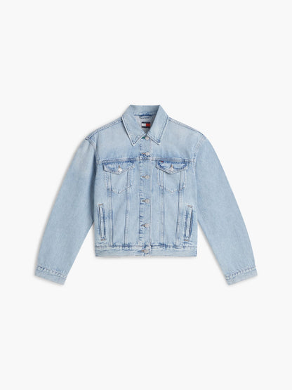 Tommy Hilfiger Tommy Jeans Flag Logo Denim Jacket