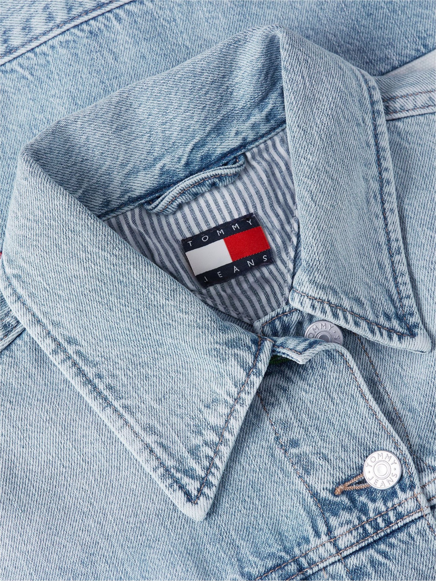 Tommy Hilfiger Tommy Jeans Flag Logo Denim Jacket