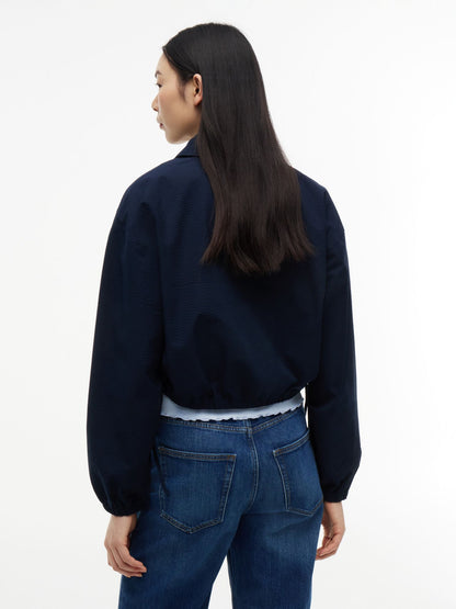 Tommy Hilfiger Tommy Jeans Seersucker Zip Jacket