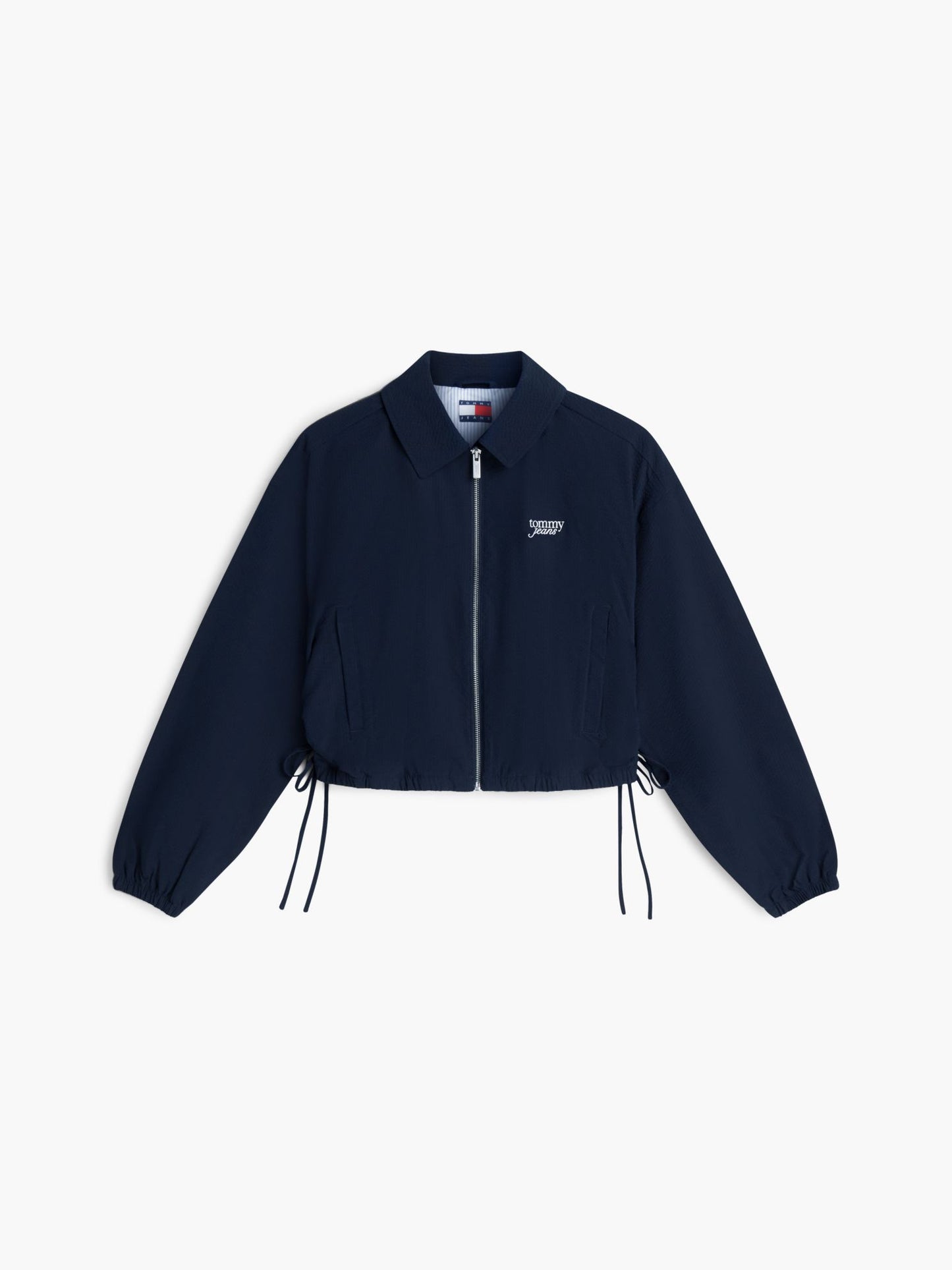 Tommy Hilfiger Tommy Jeans Seersucker Zip Jacket