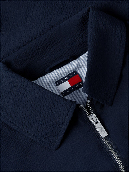 Tommy Hilfiger Tommy Jeans Seersucker Zip Jacket