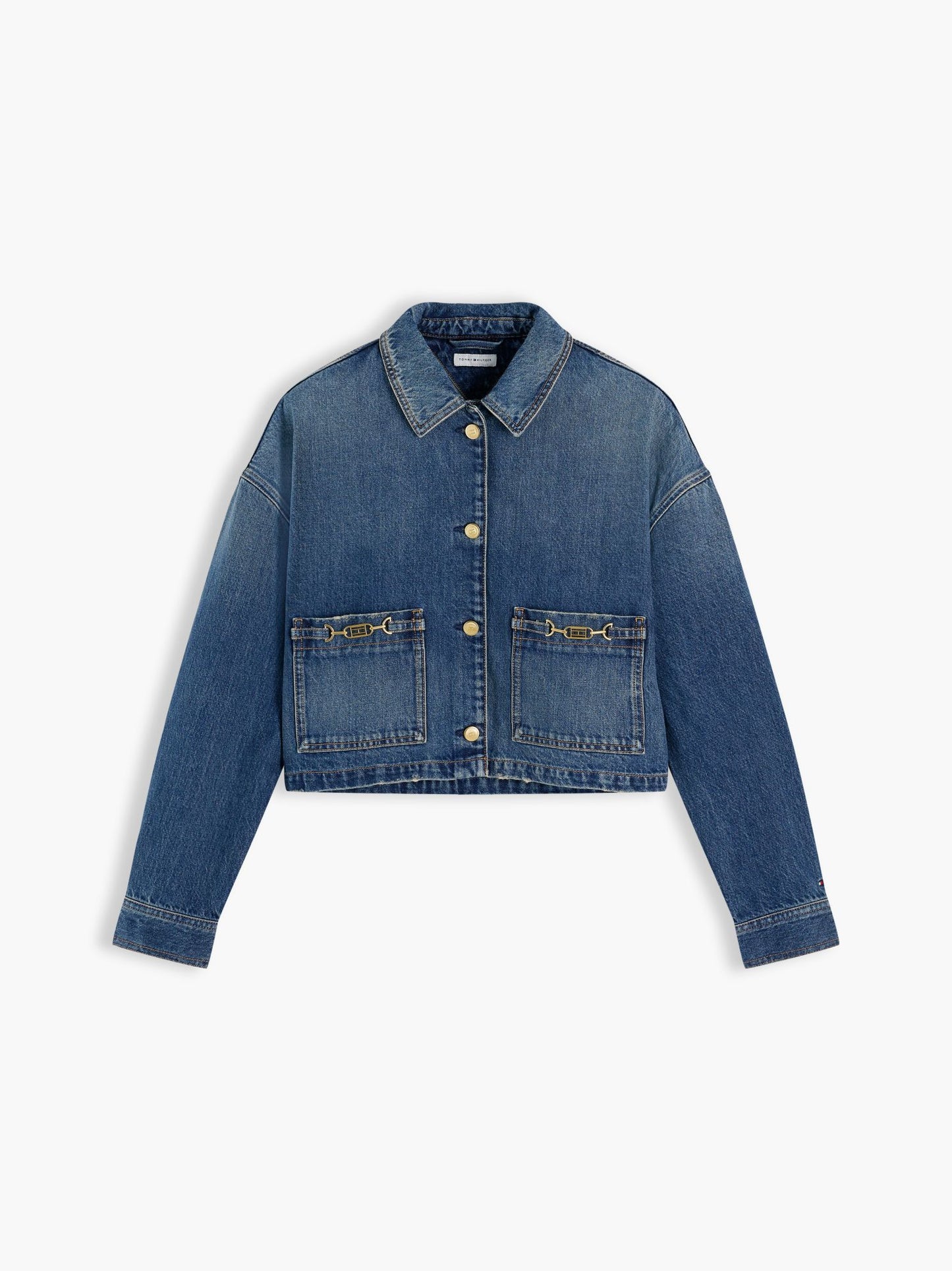 Tommy Hilfiger Cropped Denim Jacket