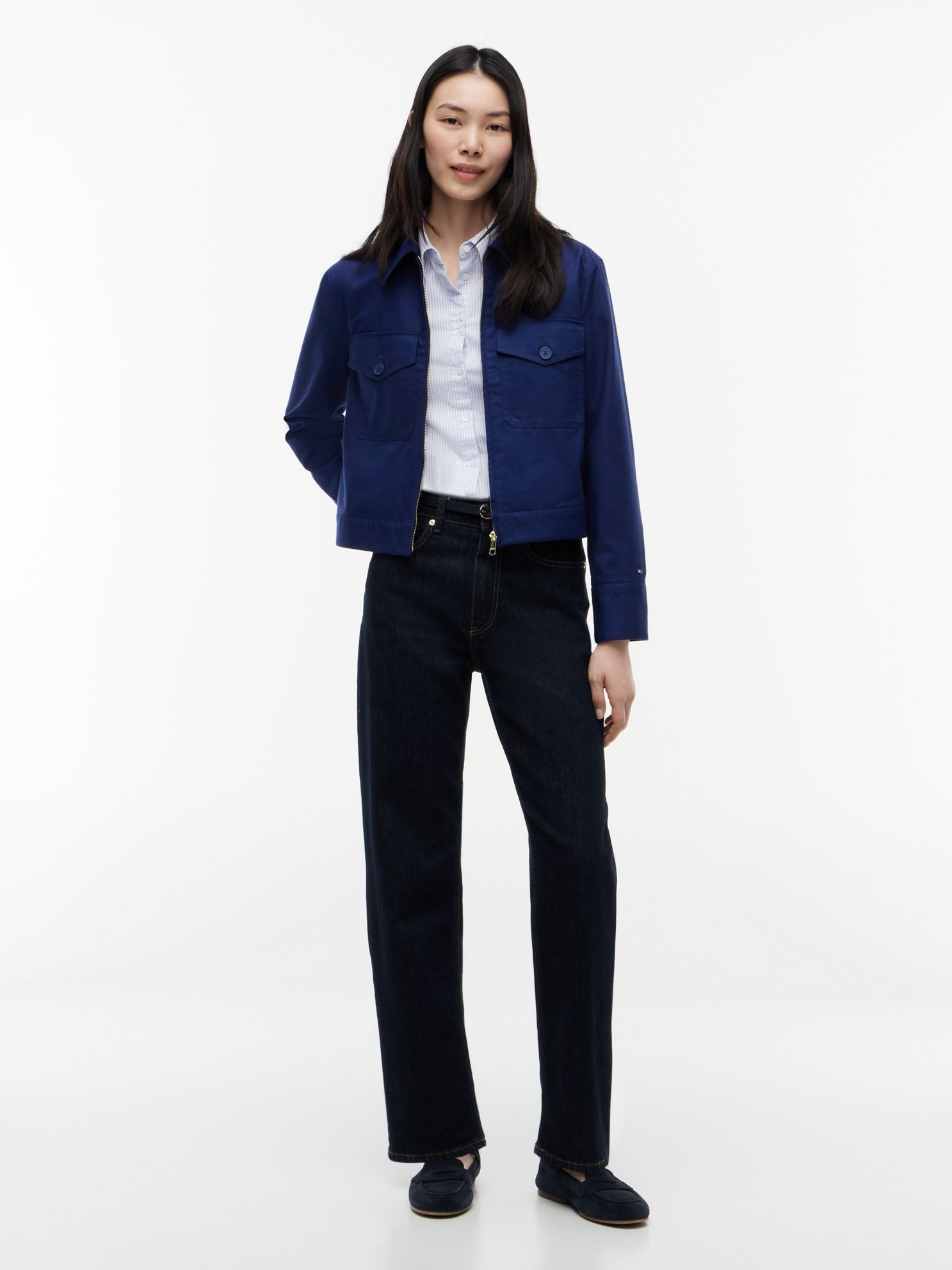 Tommy Hilfiger Lightweight Twill Chino Zip Jacket