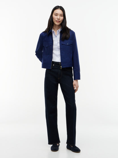 Tommy Hilfiger Lightweight Twill Chino Zip Jacket