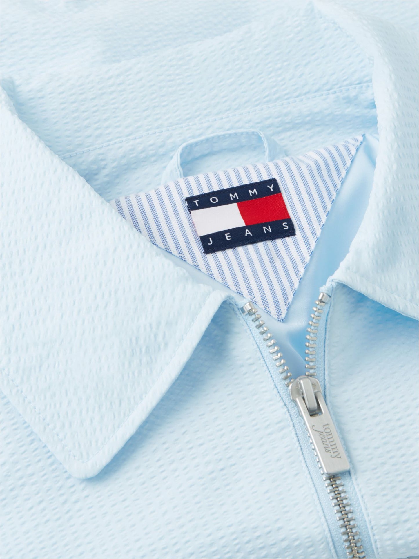 Tommy Hilfiger Tommy Jeans Seersucker Zip Jacket