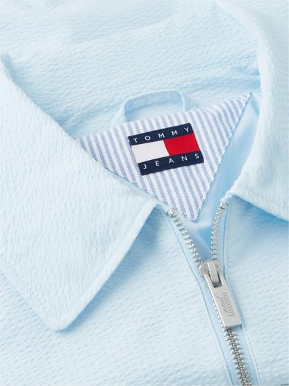 Tommy Hilfiger Tommy Jeans Seersucker Zip Jacket