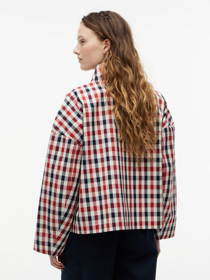 Tommy Hilfiger Water-Repellent Relaxed Checked Parka