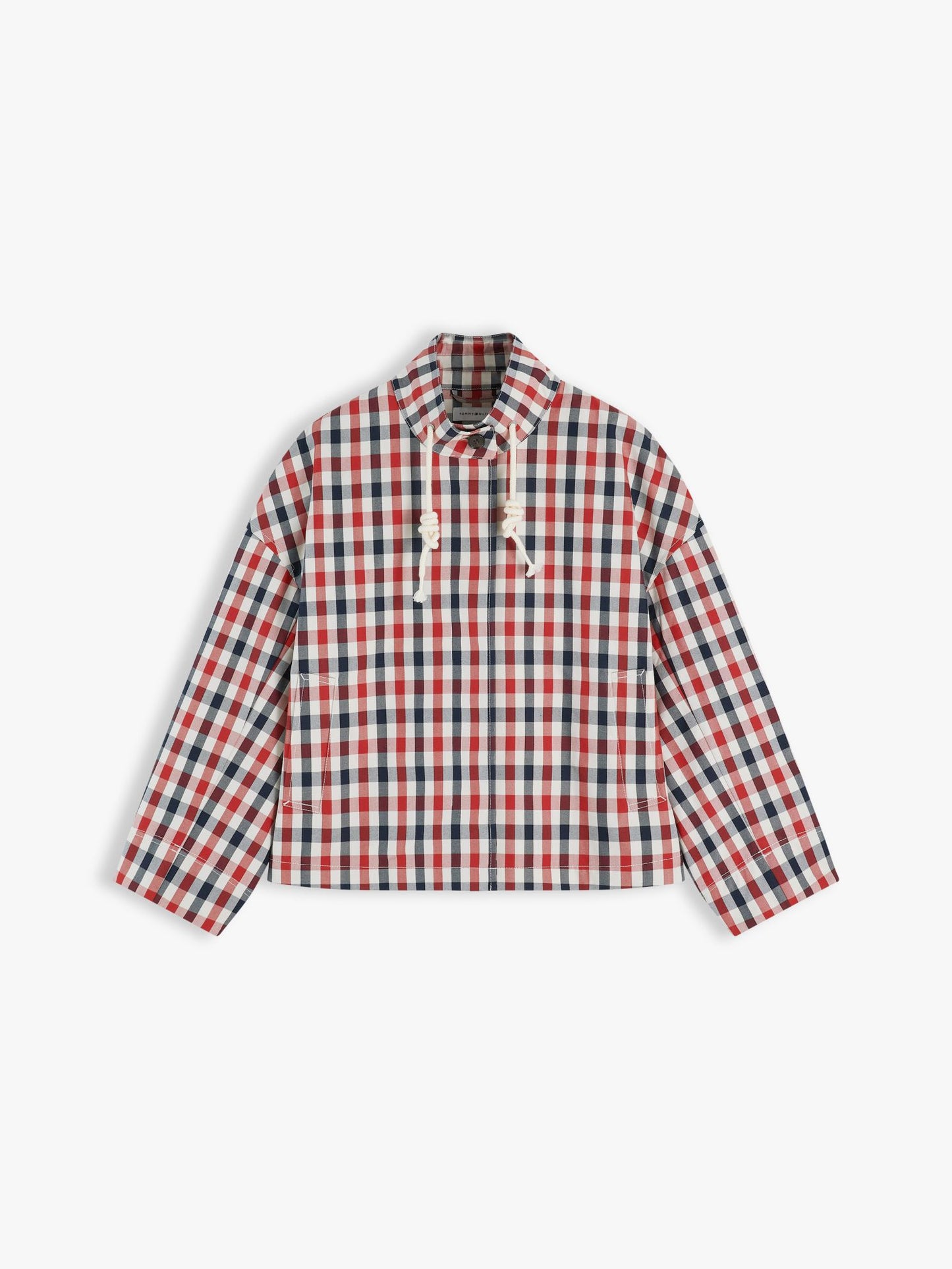 Tommy Hilfiger Water-Repellent Relaxed Checked Parka