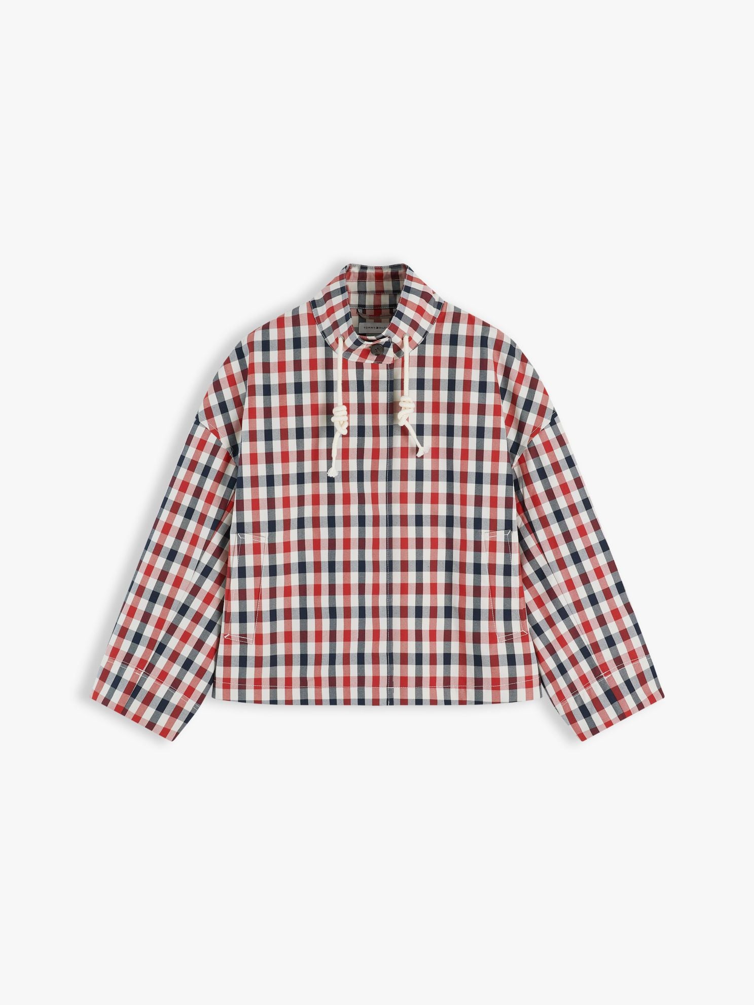 Tommy Hilfiger Water-Repellent Relaxed Checked Parka