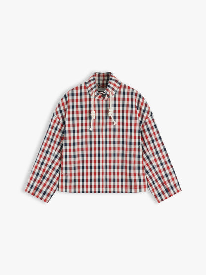 Tommy Hilfiger Water-Repellent Relaxed Checked Parka