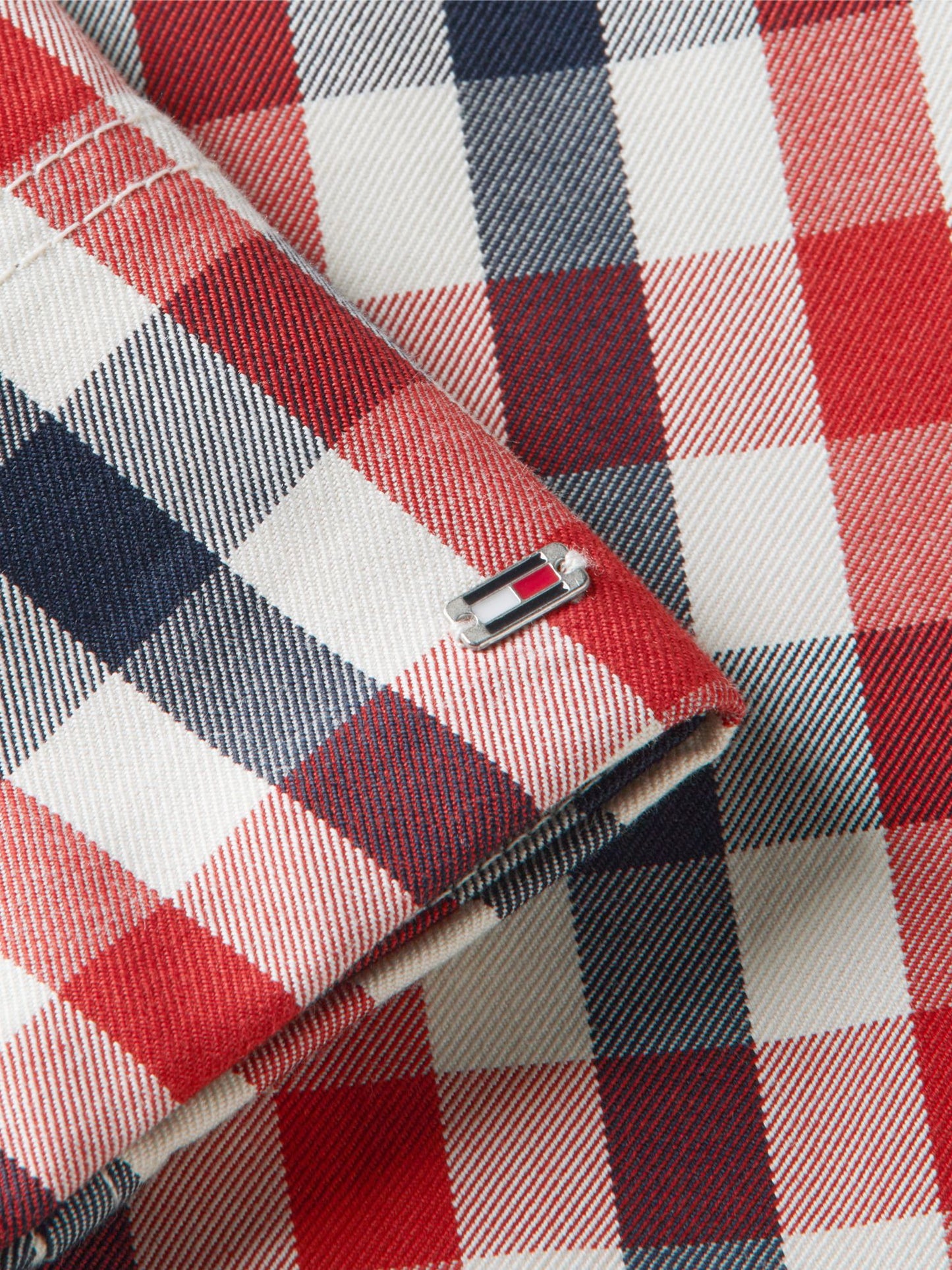 Tommy Hilfiger Water-Repellent Relaxed Checked Parka