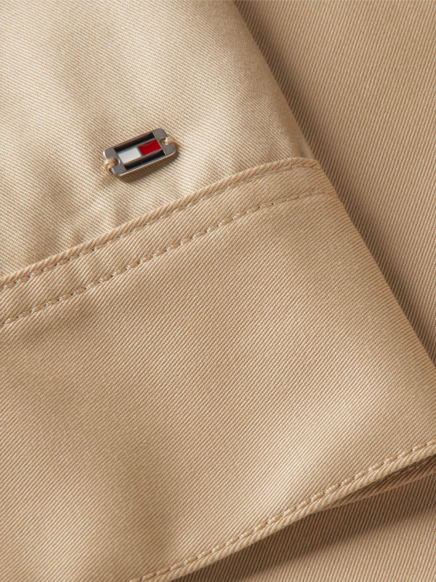 Tommy Hilfiger Script Monogram Twill Cropped Jacket