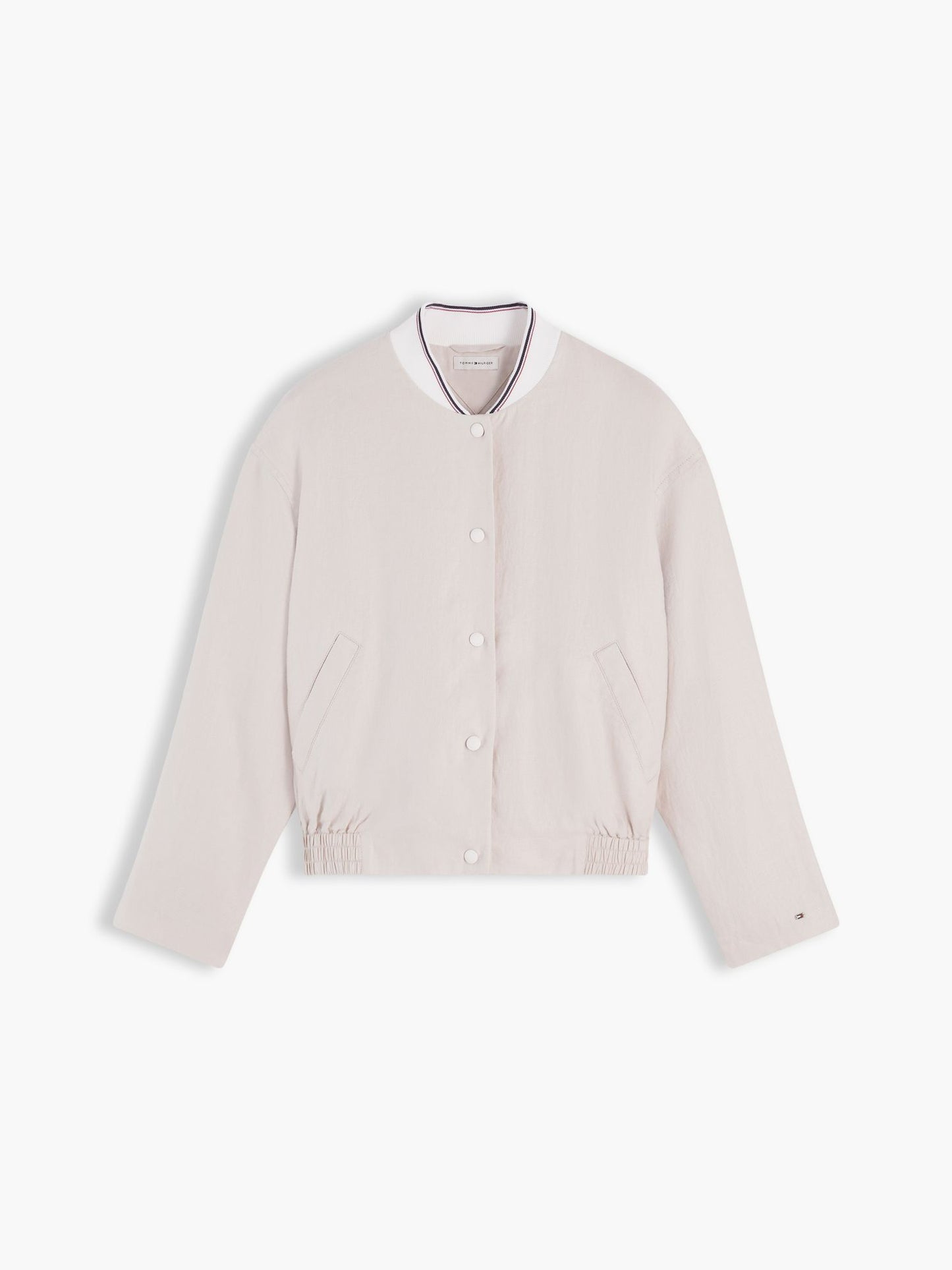 Tommy Hilfiger Linen Bomber Jacket