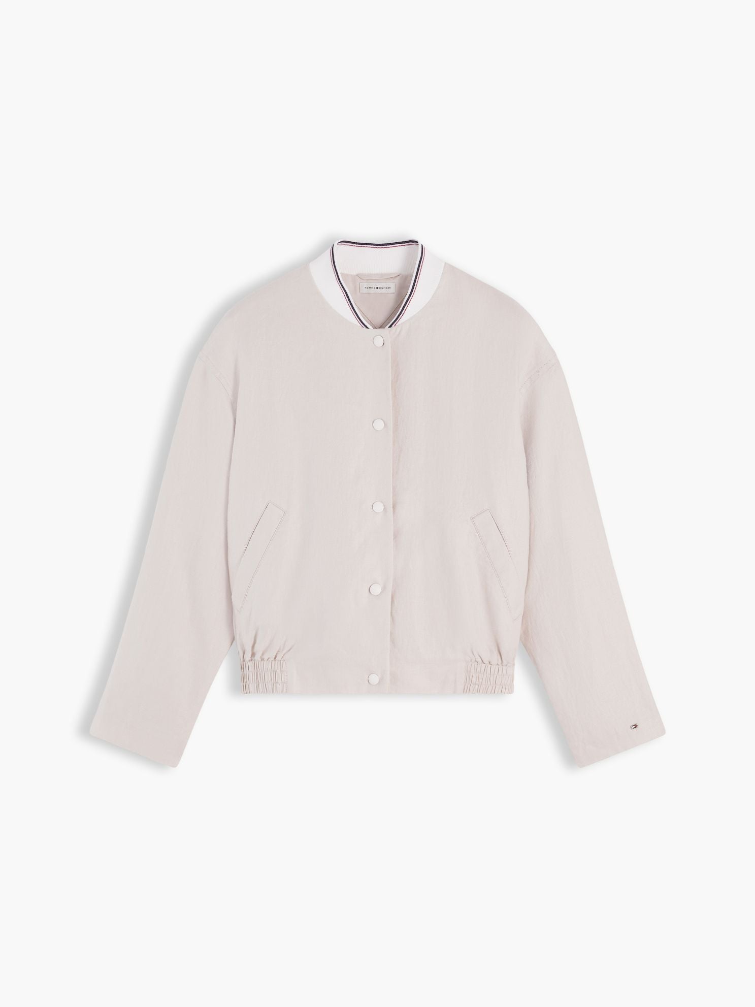 Tommy Hilfiger Linen Bomber Jacket