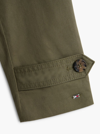Tommy Hilfiger Double-Breasted Belted Trench Coat