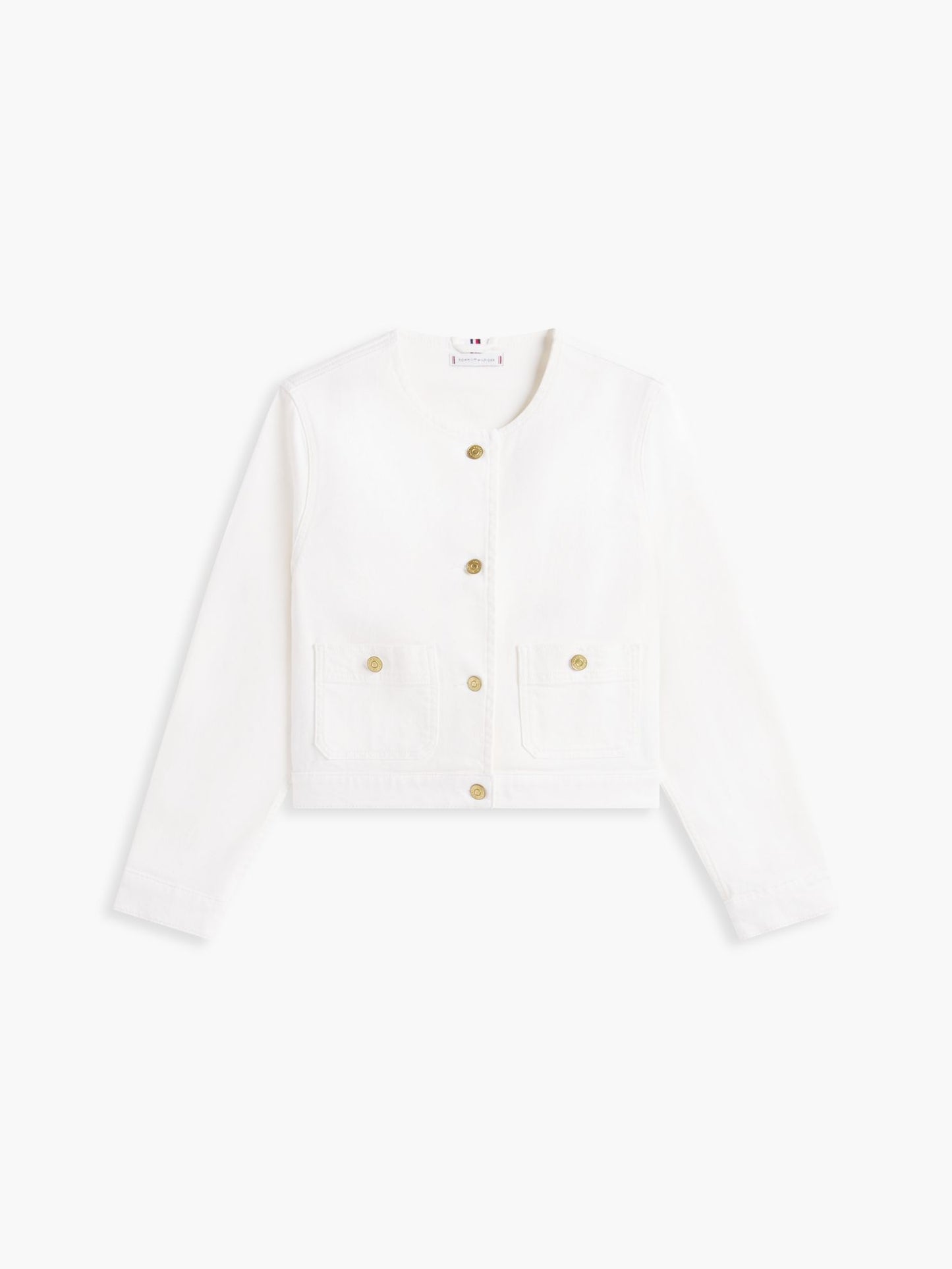 Tommy Hilfiger White Denim Lady Jacket