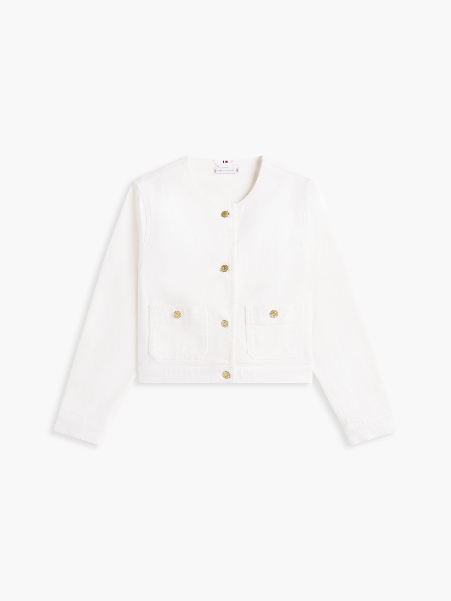 Tommy Hilfiger White Denim Lady Jacket