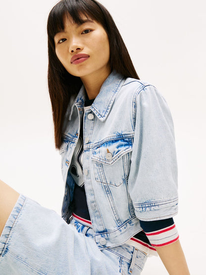 Tommy Hilfiger Tommy Jeans Short-Sleeve Denim Jacket