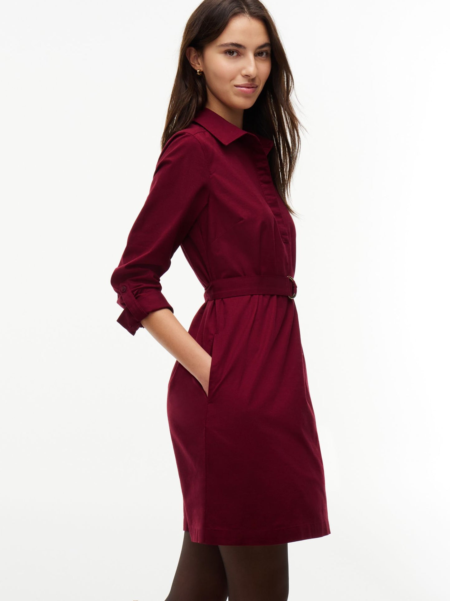 Tommy Hilfiger Belted Oxford Shirtdress