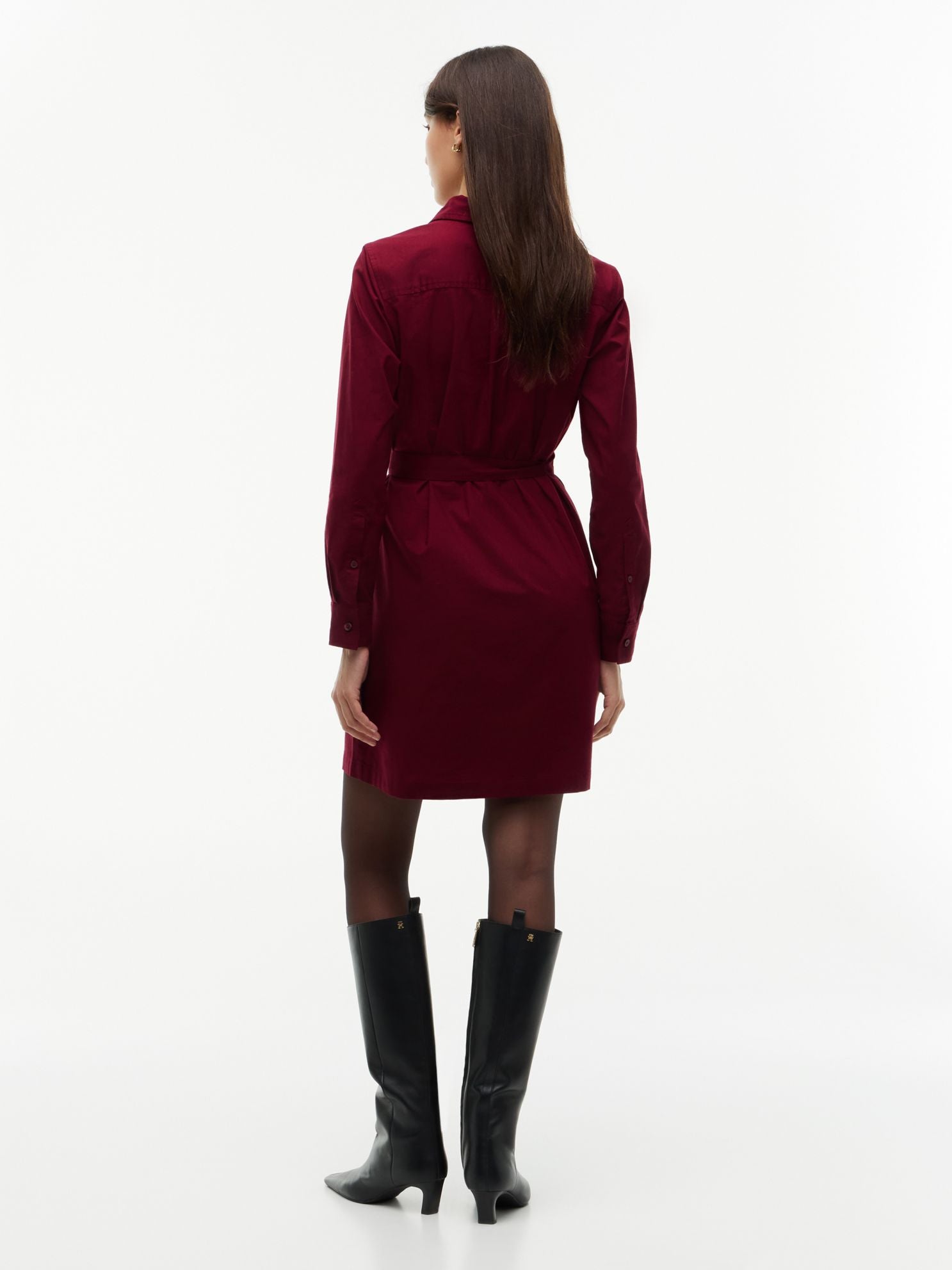 Tommy Hilfiger Belted Oxford Shirtdress