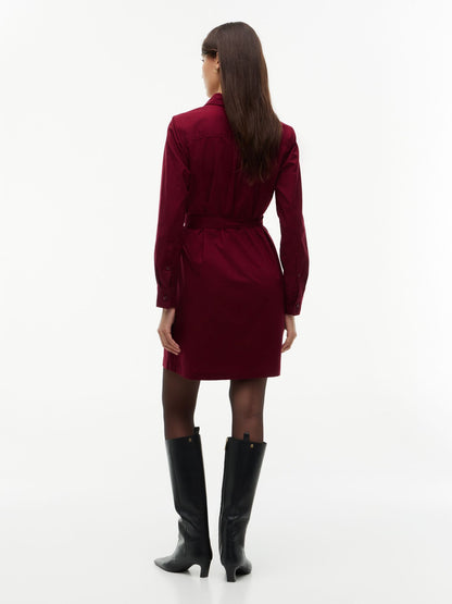 Tommy Hilfiger Belted Oxford Shirtdress