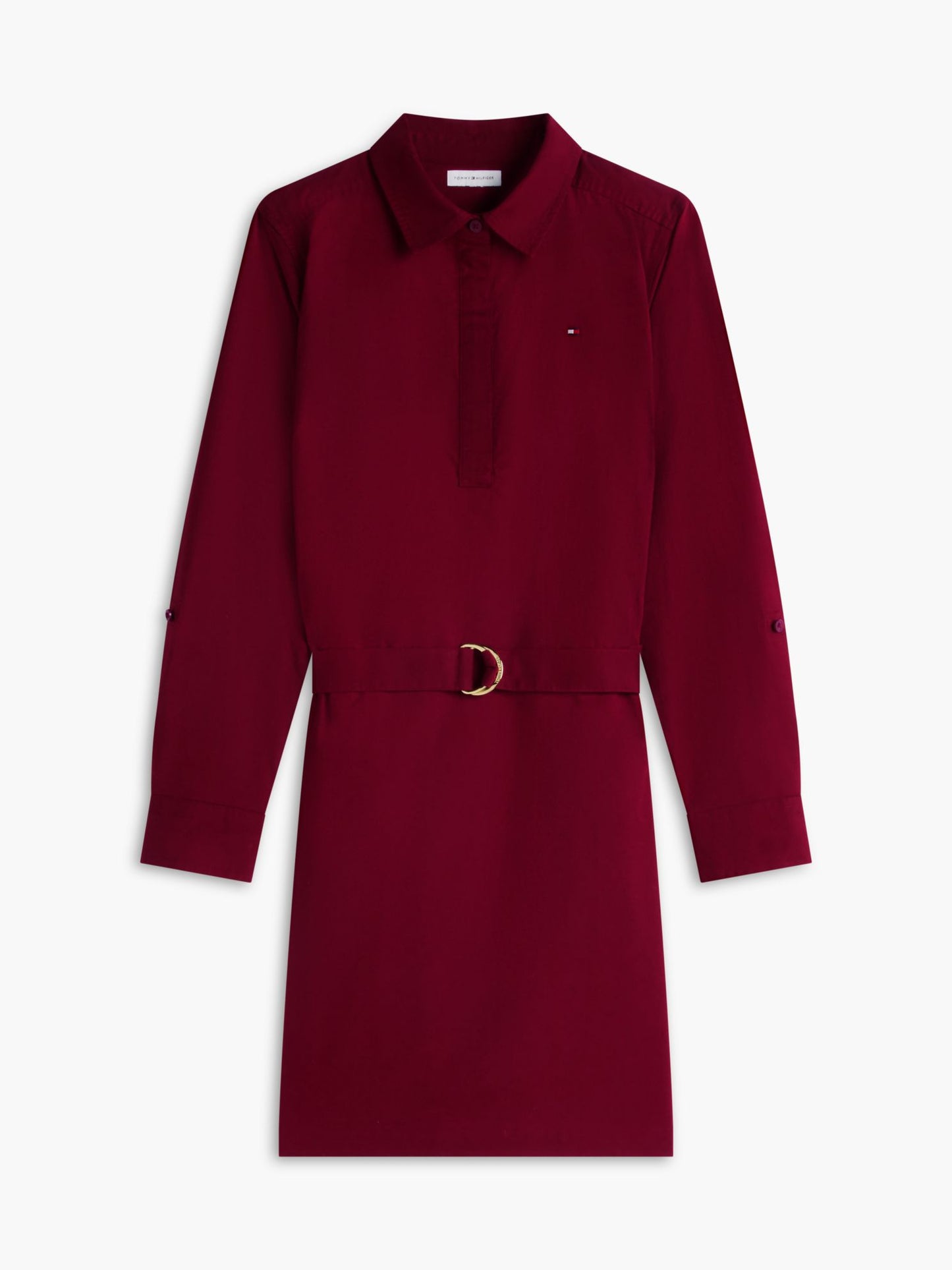 Tommy Hilfiger Belted Oxford Shirtdress