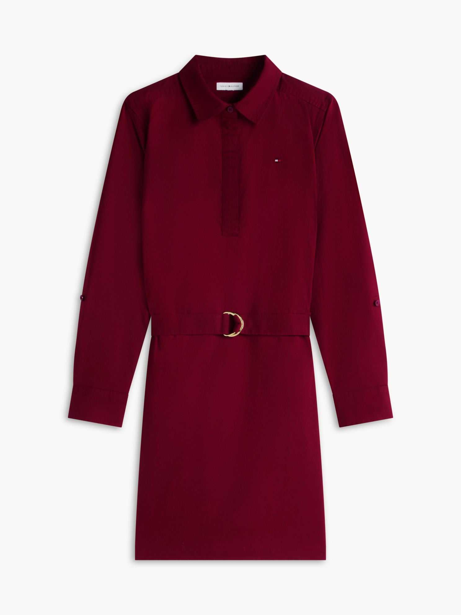 Tommy Hilfiger Belted Oxford Shirtdress